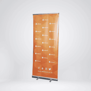 Legend layflat pull-up banner